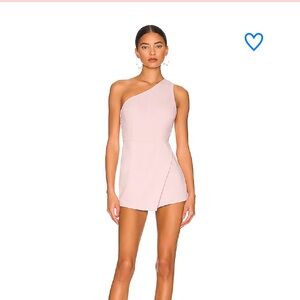 Superdown Alexa One-Shoulder Romper